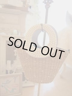セブンテン　パール付きカゴバッグ 2023 Basket Bag Collection｜seventen
