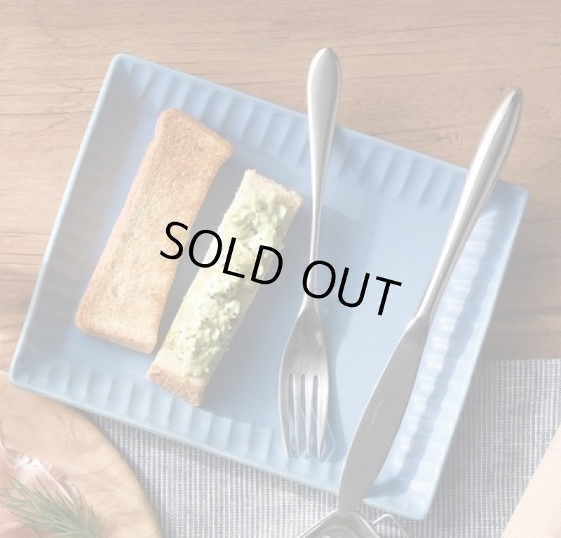 画像1: 美濃焼スクエアプレート(長方形) (1)