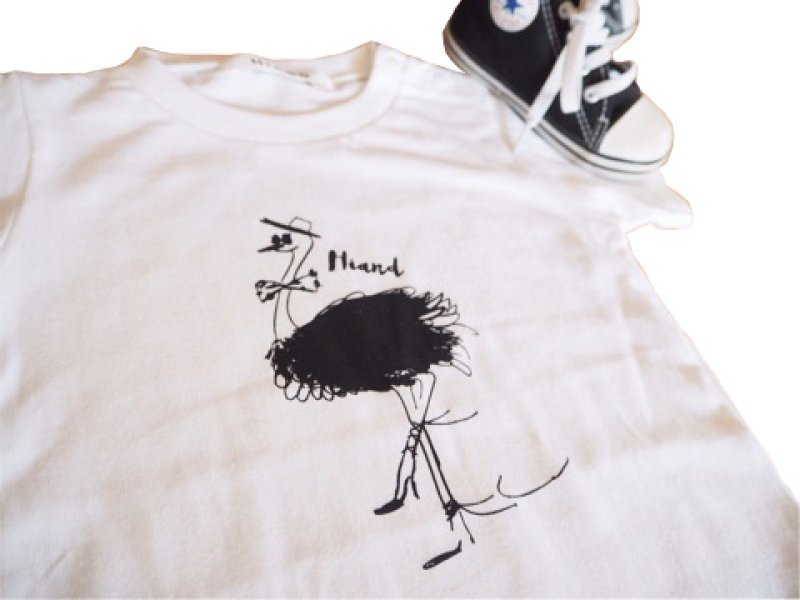 画像2: キッズ　ダチョウプリント　ロンパース