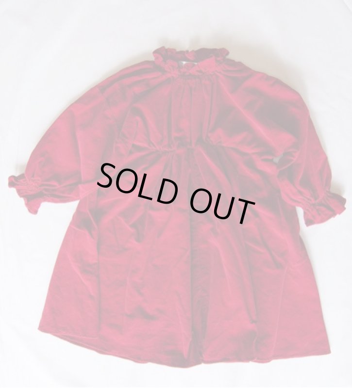 画像1: キッズ レッドワンピース (1)