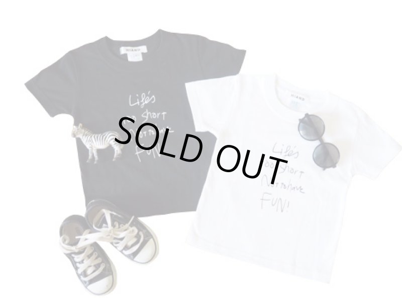 画像1: キッズ Life'sプリントTシャツ (1)