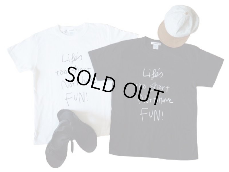 画像1: MEN'S　Life'sプリントTシャツ (1)