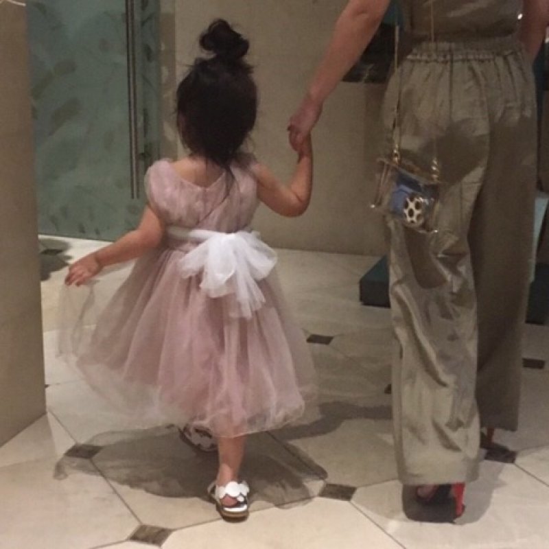 画像3: キッズ フラワーベルトチュールワンピース