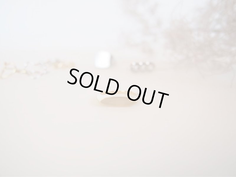 画像1: フラットゴールドリング (1)