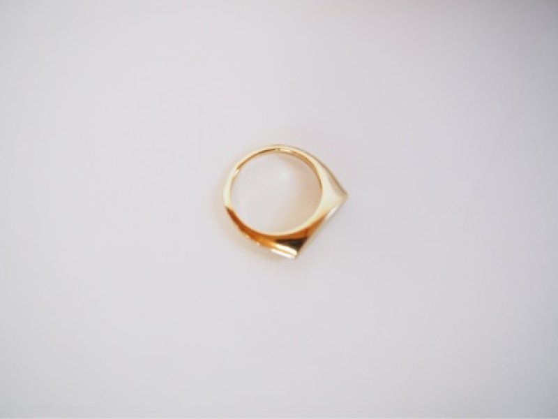 画像1: フラットゴールドリング