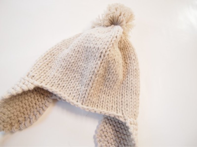 画像2: キッズ　イヤーニット帽