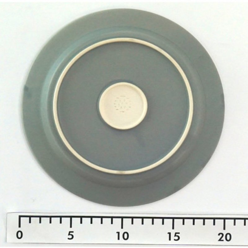 画像2: ラウンド中皿 マットカラーシンプルプレート