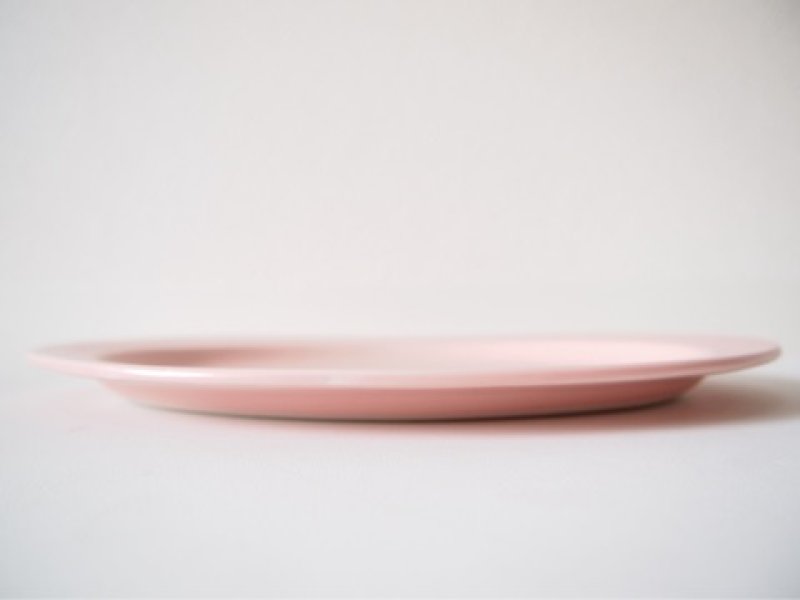 画像2: オーバルプレートLサイズ マットカラーシンプルプレート