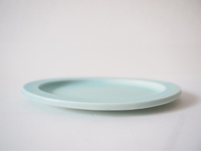 画像2: オーバルプレートSサイズ マットカラーシンプルプレート