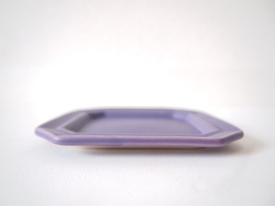 画像2: スクエア小皿　マットカラーシンプルプレート