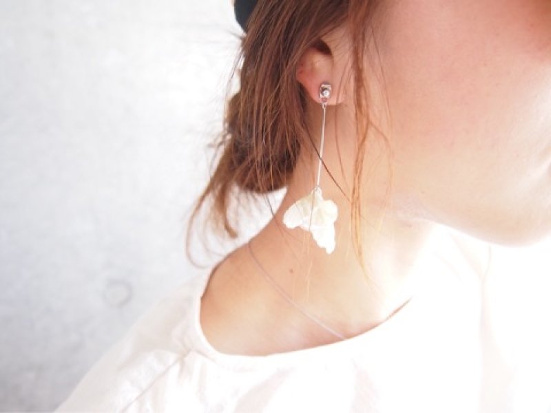 画像2: フラワーパールピアス