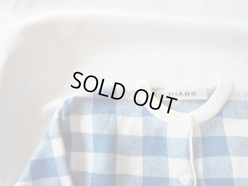 画像5: キッズ　ブロックチェック柄カーディガン (5)