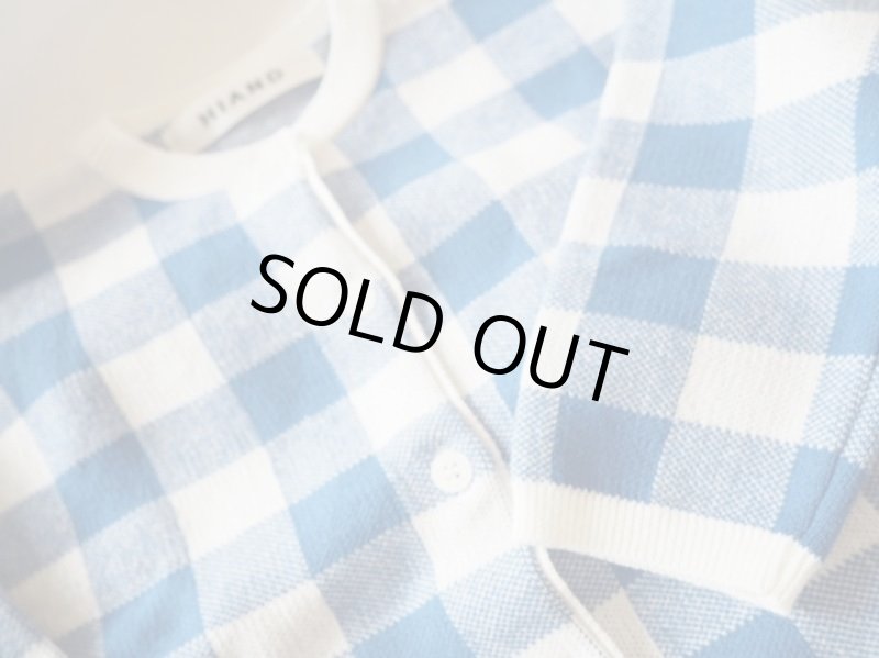 画像4: キッズ　ブロックチェック柄カーディガン (4)