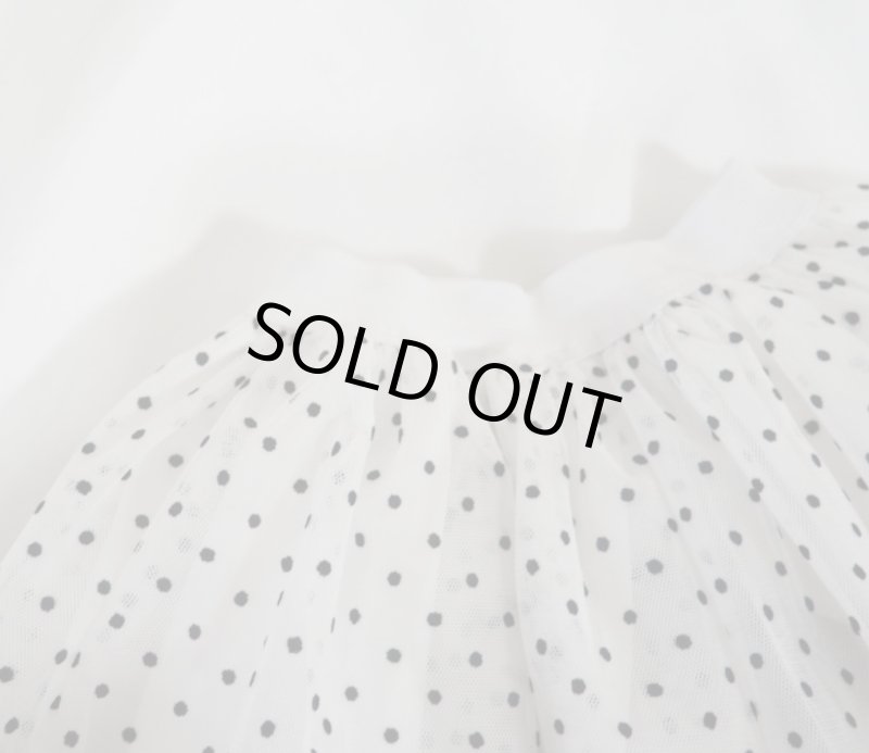 画像3: キッズ　 ドットチュールスカート (3)