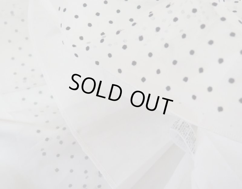 画像4: キッズ　 ドットチュールスカート (4)