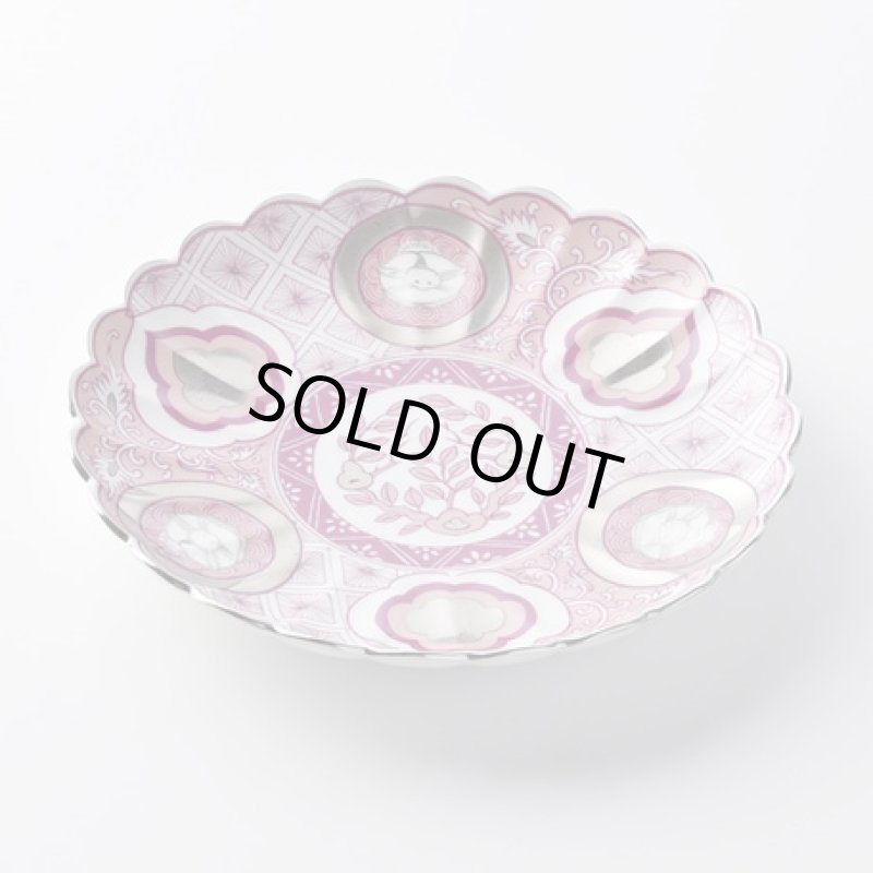 画像1: kotohogu昴 18cm皿beni (1)