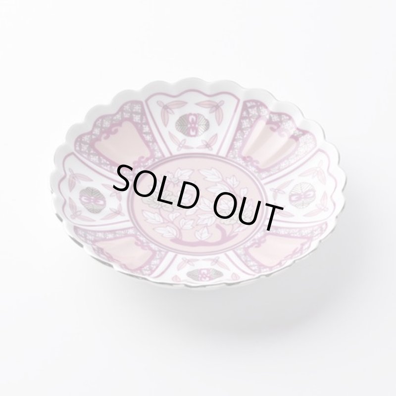 画像1: kotohogu皐月15cm皿beni (1)