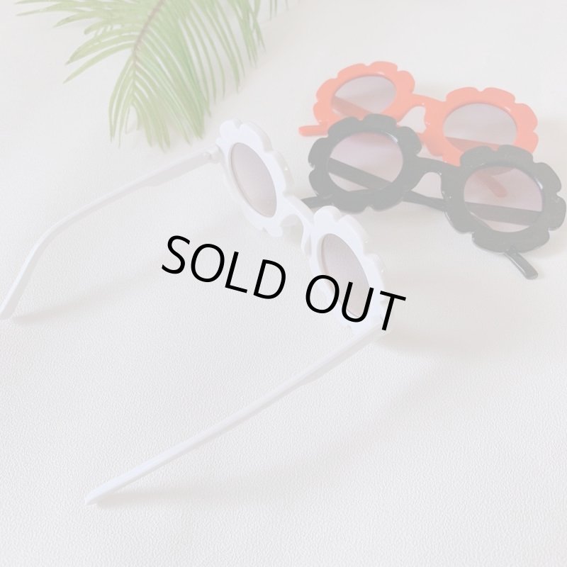 画像3: KIDS フラワーサングラス (3)