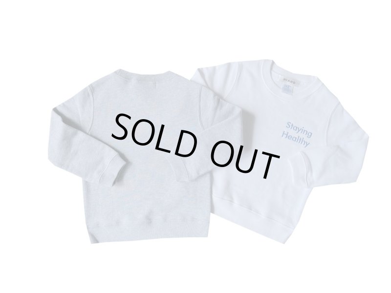 画像2: Kids胸元刺繍クルーネックスウェット (2)