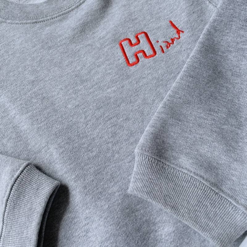 画像3: Kids手書き刺繍クルーネックスウェット  (3)