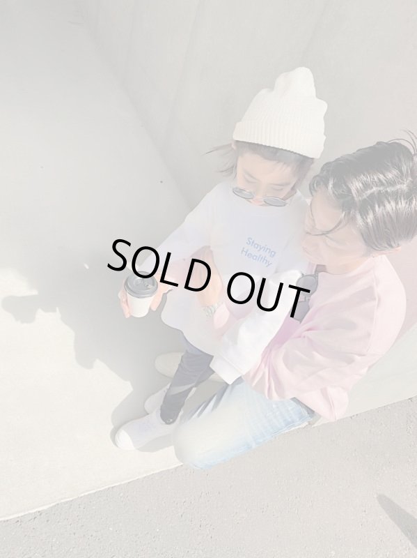 画像6: Kids胸元刺繍クルーネックスウェット (6)