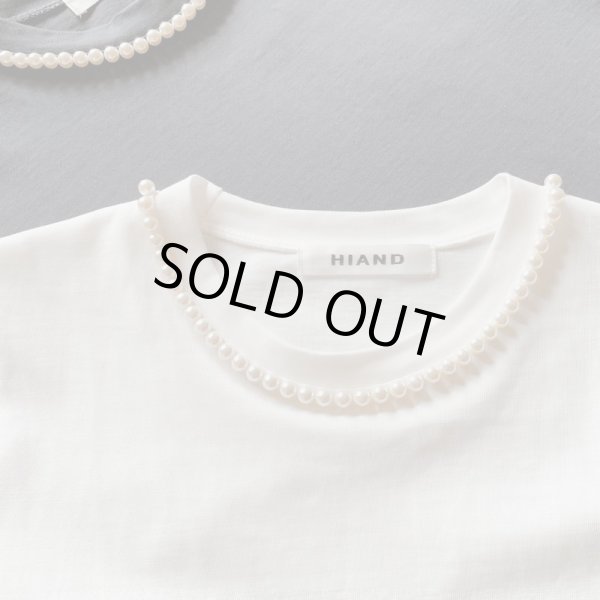 ブラックタイ パールTシャツ ベーシックパールTシャツ - HIAND