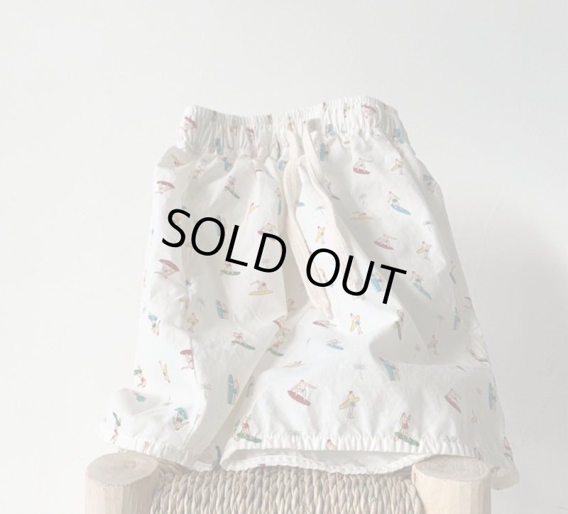 画像4: KIDS　コットン総柄ショートパンツ (4)