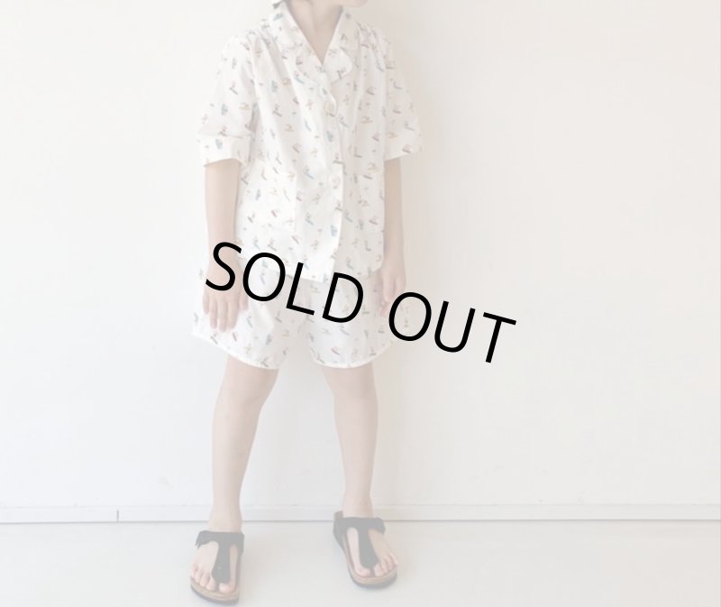 画像8: KIDS　コットン総柄ショートパンツ (8)