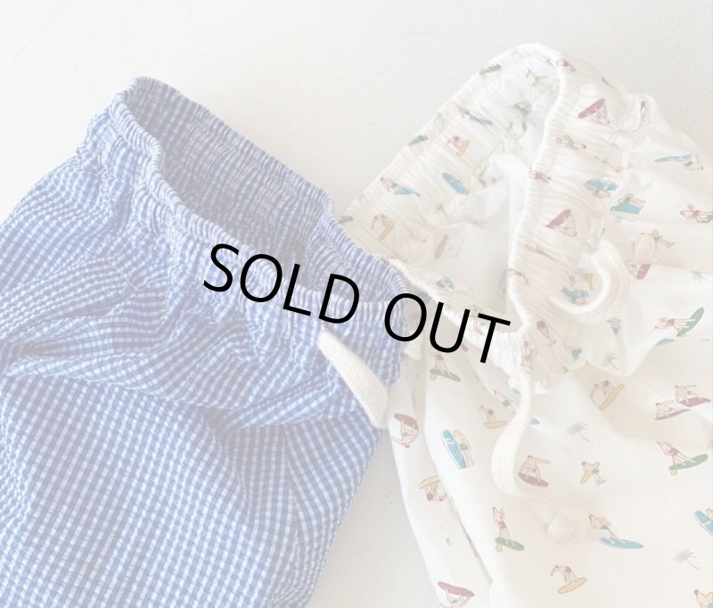 画像2: KIDS　コットン総柄ショートパンツ (2)