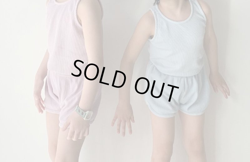 画像3: KIDSコットンリブセットアップ (3)