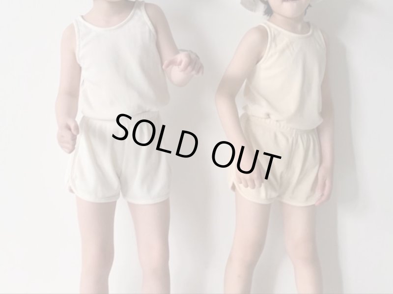 画像2: KIDSコットンリブセットアップ (2)