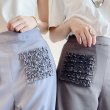 画像6: celosia flower pocket pants (6)