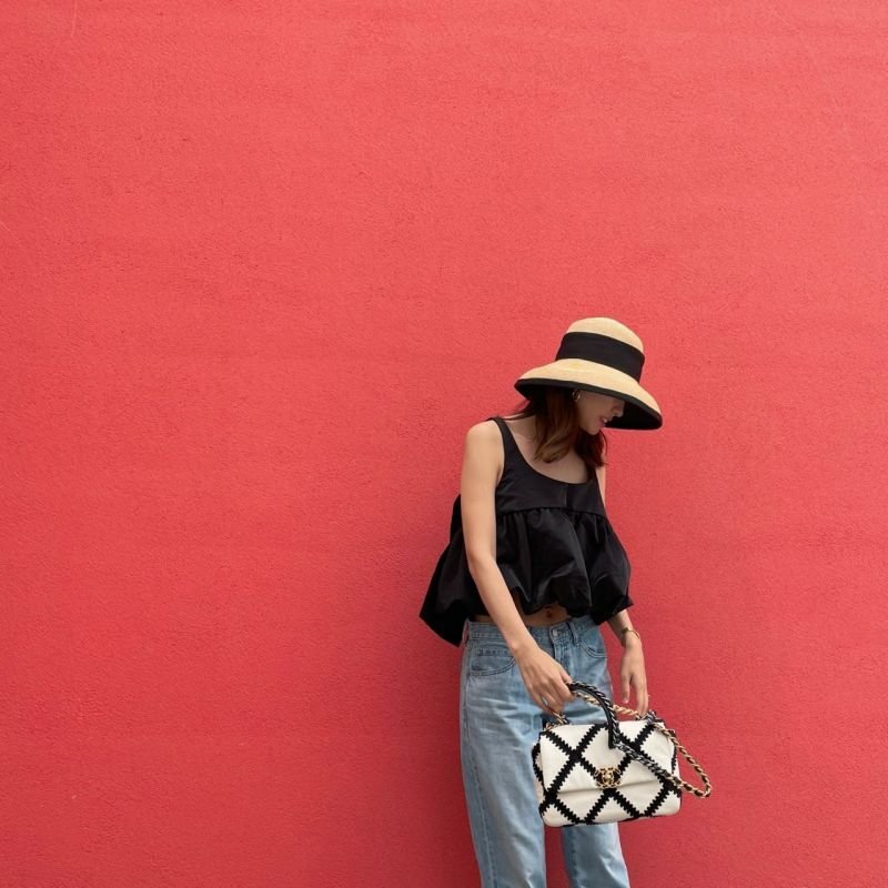 画像10: 遮光付きカサブランカHAT (10)