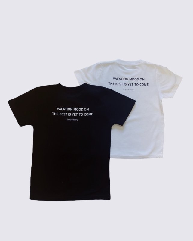 画像2: キッズvacationプリントTシャツ (2)