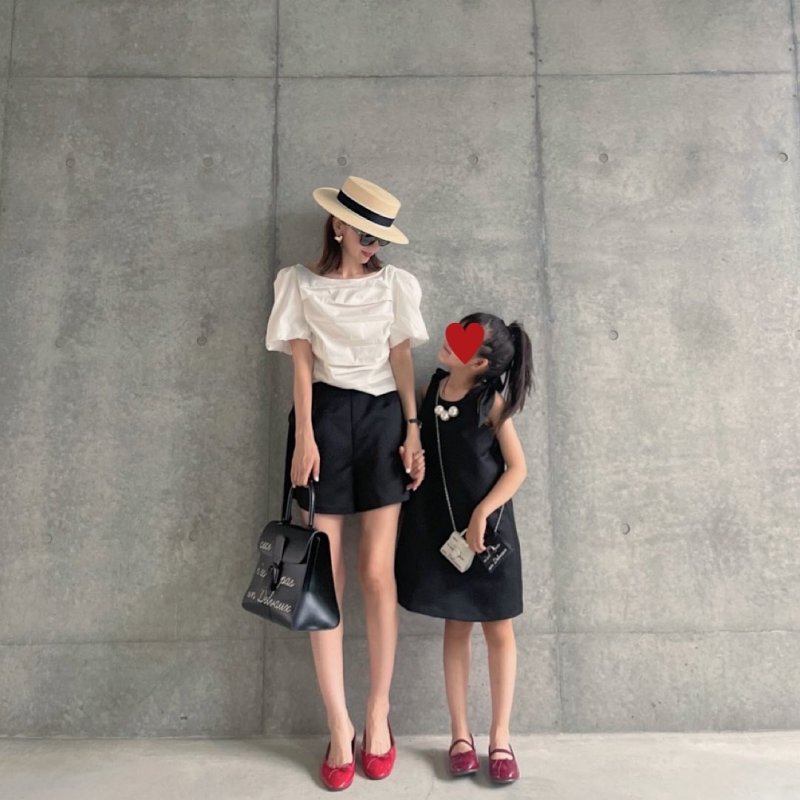 画像5: Kids肩リボンチュニックワンピース (5)