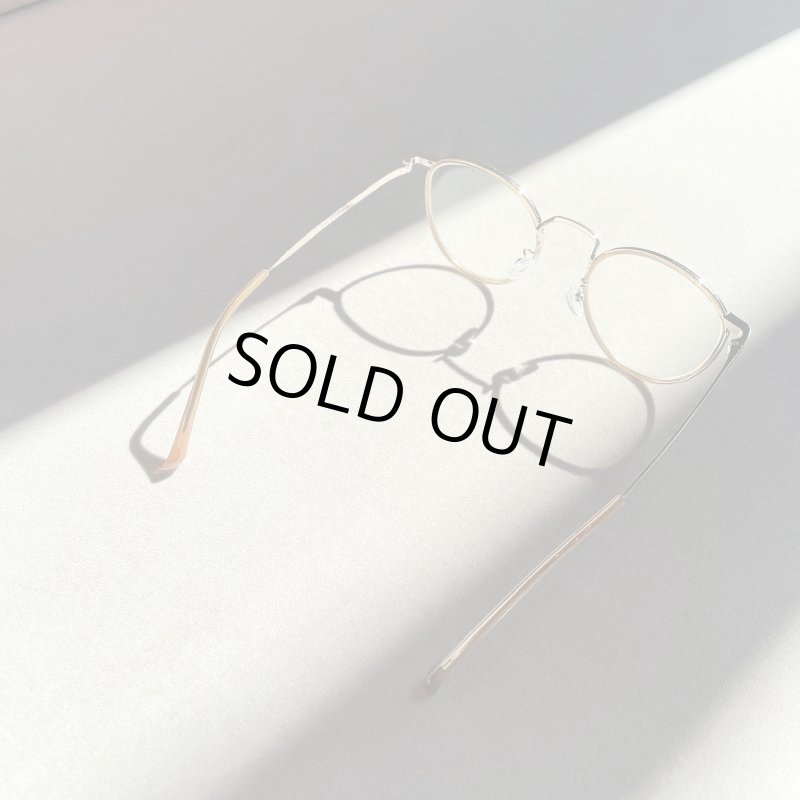 画像2: BASIC GOLD GLASSES (2)