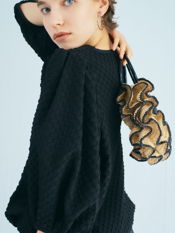 画像6: Small Frill heart bag (6)