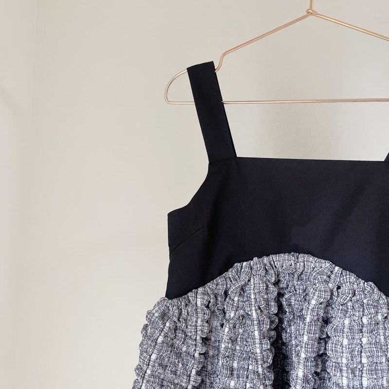 画像6: Check melon ribbon Tops (6)