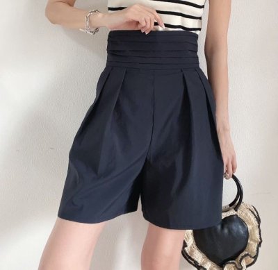 画像2: Water side High waist ShortPants