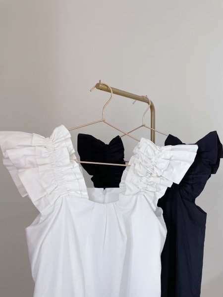ワンピース hiand Frill millefeuille One piece Frill millefeuille One piece - HIAND
