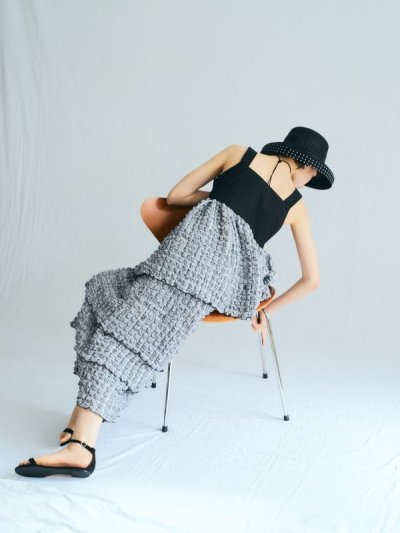 画像2: Check melon frill Skirt