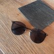 画像1: CIRCLE dark brown SUNGLASSES (1)