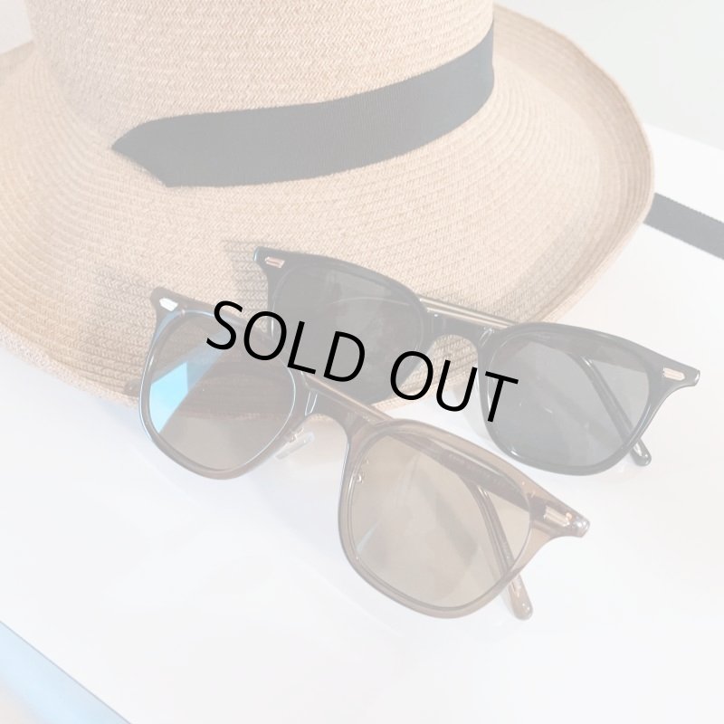 画像1: GOLD POINT CIRCLE BASIC SUNGLASSES (1)