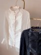 画像1: Ribbon twill shirt (1)