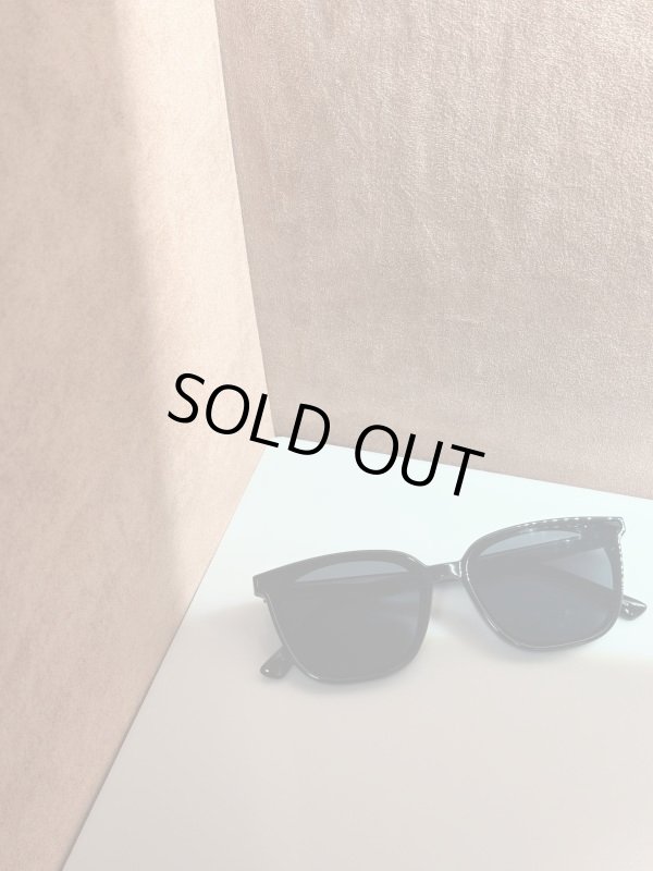 画像1: Black Basic Sunglasses (1)
