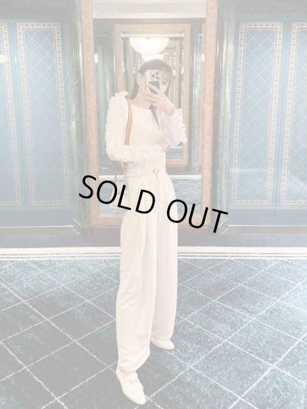 画像6: Rib Tulle Tops (6)