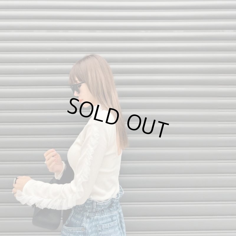 画像10: Rib Tulle Tops (10)