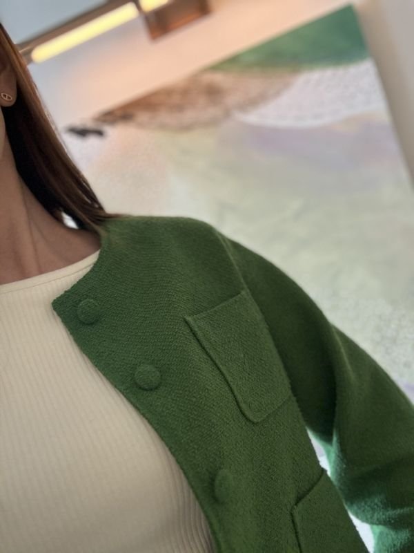 画像5: No collar jacket (5)