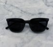 画像1: Matte Black Basic Sunglasses (1)