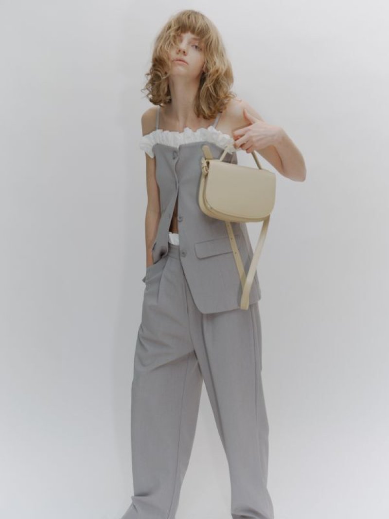 画像1: 2 Way Leather Bag